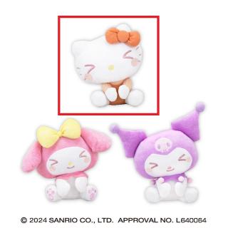 【サンリオ】【Aハローキティ】サンリオキャラクターズ ほっこりおすわりドール