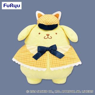 【サンリオ】ポムポムプリン ねこねこ探偵BIGぬいぐるみ