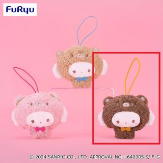 【サンリオ】【Cダークブラウン】こぎみゅん こぎみゅんラテクママスコット