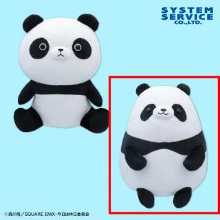 【休日のわるものさん】【Bパンダ（デフォルメ）】休日のわるものさん パンダぬいぐるみBIG
