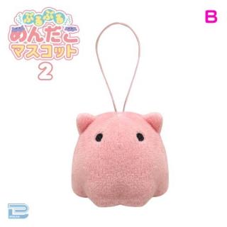 【Bパステルピンク】ぶるぶるめんだこマスコット2