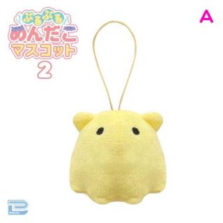 【Aパステルイエロー】ぶるぶるめんだこマスコット2