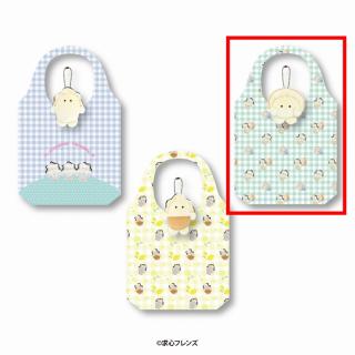【求心フレンズ】【Bホタテ(グリーン)】求心フレンズ　牡蠣＆ホタテ　ぬいぐるみエコバッグ