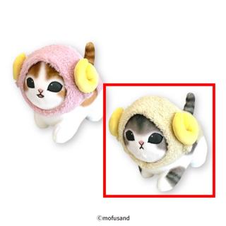 【mofusand】【Bクリーム】mofusand ひつじにゃんBIGぬいぐるみ～ダッシュ！～