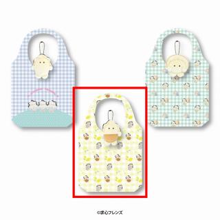 【求心フレンズ】【C牡蠣＆レモン(イエロー)】求心フレンズ　牡蠣＆ホタテ　ぬいぐるみエコバッグ