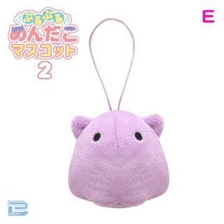 【Eパステルパープル】ぶるぶるめんだこマスコット2