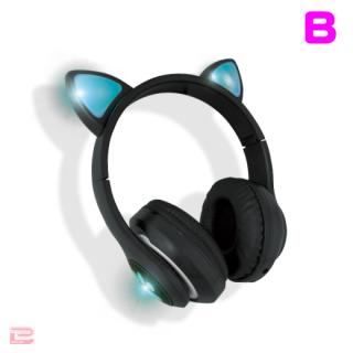 【B:Black】ワイヤレス猫耳ヘッドフォン4