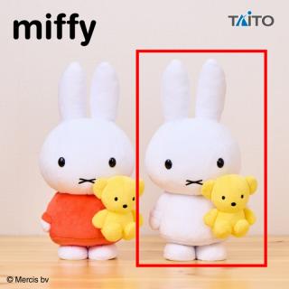 【ミッフィー】【Bホワイト】ミッフィー　withぬいぐるみ　くまちゃん