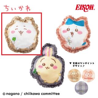 【ちいかわ】【Aちいかわ】ちいかわ ギンガムフリルクッション