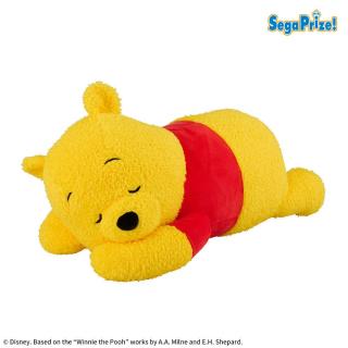 【ディズニー】くまのプーさん　スーパーラージぬいぐるみ　おやすみVer.