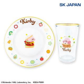 【星のカービィ】星のカービィ金縁クリア食器セット