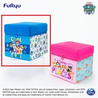 【パウ・パトロール】【Aブルー】パウ・パトロール 収納BOX②