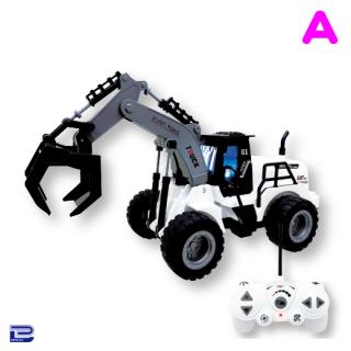 【Aログ グラッブル】RCアクション建設車アソート7