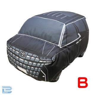 【トヨタ】【B:BLACK】トヨタアルファードBIGぬいぐるみ