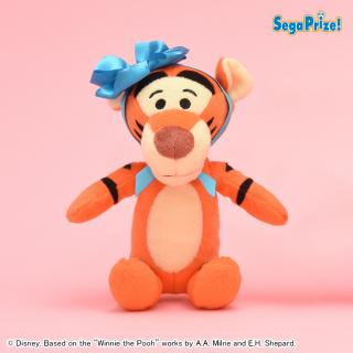 【ディズニー】【Bティガー】くまのプーさん　ぬいぐるみ　リボンVer.