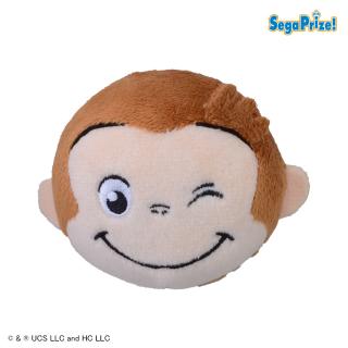 【おさるのジョージ】【Bジョージ(ウィンク)】おさるのジョージ　プチフェイスマスコット