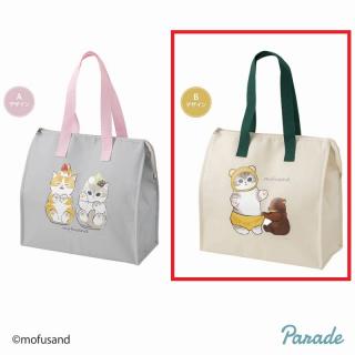 【mofusand】【Aオフホワイト】mofusand保冷バッグ