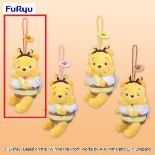 【ディズニー】【Aオレンジ】くまのプーさん 【FDT】まんぷくみつばち マスコット