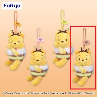 【ディズニー】【Dブラウン】くまのプーさん 【FDT】まんぷくみつばち マスコット