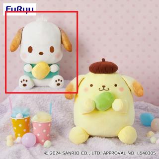 【サンリオ】【Bポチャッコ】サンリオキャラクターズ ましゅまるむBIGぬいぐるみ～ポムポムプリン・ポチャッコ～