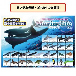 【セット配送】【ランダム発送(種類選択不可)】ミニフィギュアコレクション Marinelife（マリンライフ）