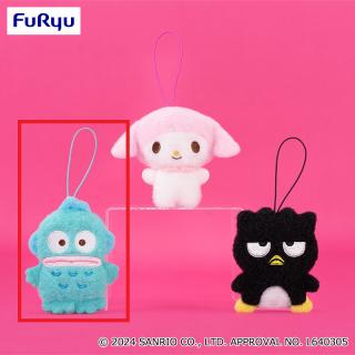 【サンリオ】【Aハンギョドン】サンリオキャラクターズ ふわもこワッペンマスコット①