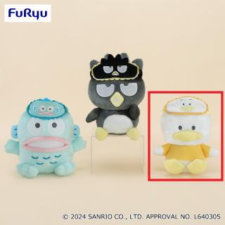 【サンリオ】【Cあひるのペックル】はぴだんぶい おうちヘアバンドぬいぐるみ①