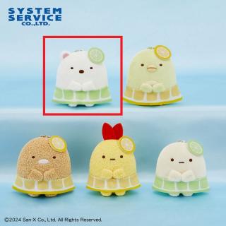【すみっコぐらし】【Aしろくま】すみっコぐらし レモン&ライムマスコットキーチェーン
