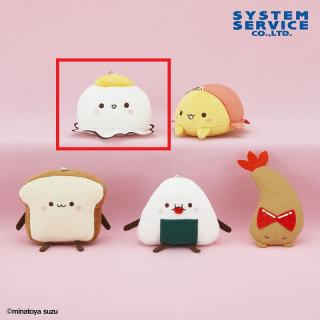 【湊谷鈴ふれんず！】【A目玉焼きおばけ】湊谷鈴ふれんず！ ボールチェーン付きぬいぐるみ 朝ごはんアソート