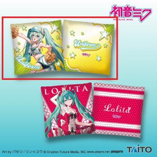 【初音ミク】【A:uniform】初音ミク　おおきなスクエアクッション　Fashion～uniform & lolita～