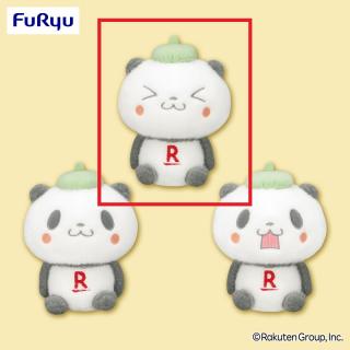 【お買いものパンダ】【Bわくわく(目閉じ)】お買いものパンダ 小パンダもふもふぬいぐるみ