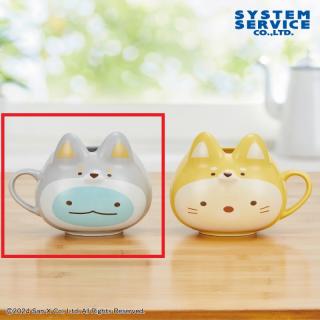 【すみっコぐらし】【Bとかげ】すみっコぐらし こいぬといぬごっこフェイス型マグカップ