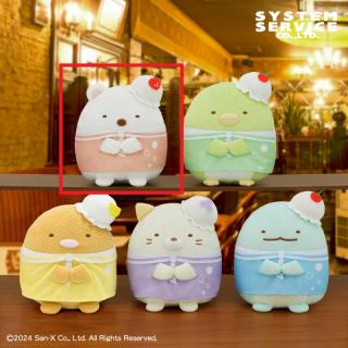 【すみっコぐらし】【Aしろくま】すみっコぐらし クリームソーダマリンころっとぬいぐるみ