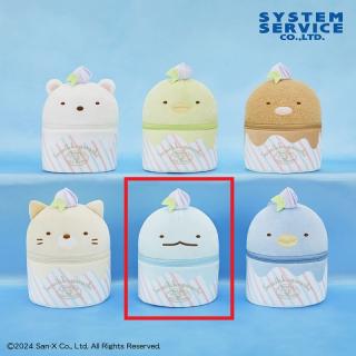 【すみっコぐらし】【Eとかげ】すみっコぐらし ぺんぺんアイス とろ～りカップアイス型ぬいぐるみポーチ