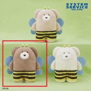 【ほっこりモコモカ】【Bモカ】ほっこりモコモカ みつばちぬいぐるみBIG