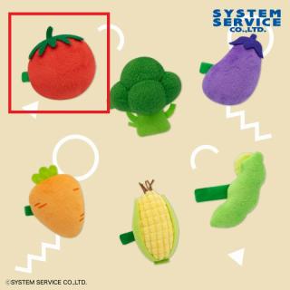 【FANS】【Aトマト】FANS やさいたちのぬいぐるみヘアクリップ