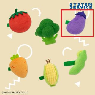 【FANS】【Cナス】FANS やさいたちのぬいぐるみヘアクリップ