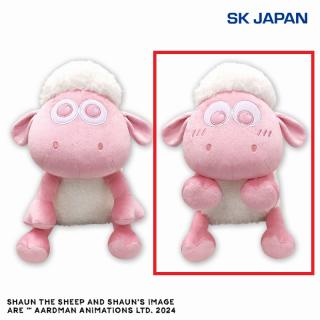 【ひつじのショーン】【B照れ】ひつじのショーンBSピンクカラーBIG
