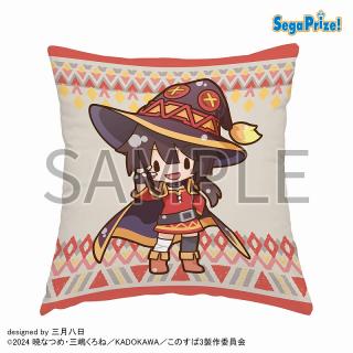 【このすばシリーズ】【Aめぐみん(レッド)】この素晴らしい世界に祝福を！3　ふわぷち 　[PM]クッション