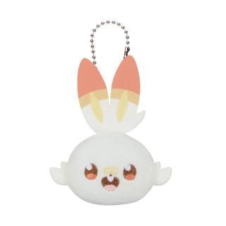 【ポケットモンスター】【Cヒバニー】ポケピース ボールチェーン付きぬいぐるみvol.1