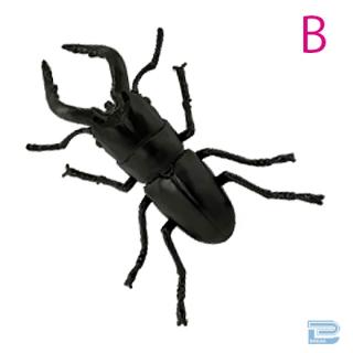 【Bノコギリクワガタ(ブラック)】カブトクワガタBIGフィギュア