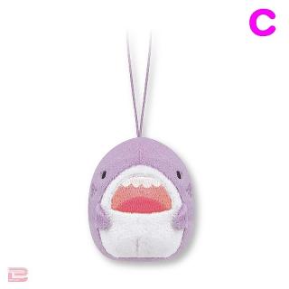 【Cパープル】ぶるぶるサメシャークマスコット