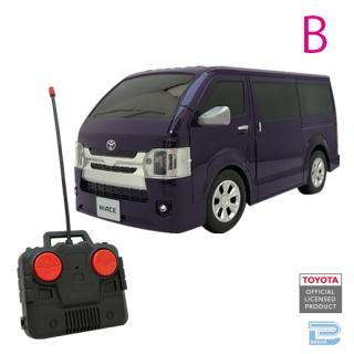 【Bボルドーマイカメタリック】RCハイエース