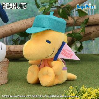 【スヌーピー】【Cウッドストック】SNOOPY(TM)　ぬいぐるみ　ビーグル・スカウト　ポップカラー