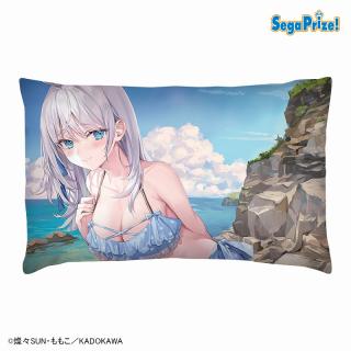 【時々ボソッとロシア語でデレる隣のアーリャさん】【A:水着(水色)】時々ボソッとロシア語でデレる隣のアーリャさん　[PM]アートクッションVol.2