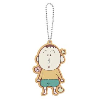 【クレヨンしんちゃん】【Eベイビーボーちゃん】クレヨンしんちゃん ラバーキーホルダー～ベイビーなカスカベ防衛隊だゾ～