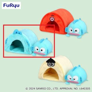 【サンリオ】【A水色テント】ハンギョドン KAWAIIキャンプマスコット