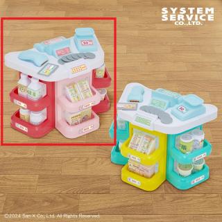 【すみっコぐらし】【Aピンク×レッド】すみっコぐらし ようこそ!たべもの王国 スーパーマーケットおままごとセット