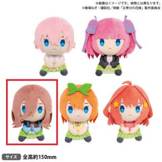 【五等分の花嫁】【C中野三玖】映画「五等分の花嫁」　ぺたっとねじまきぬいぐるみvol1