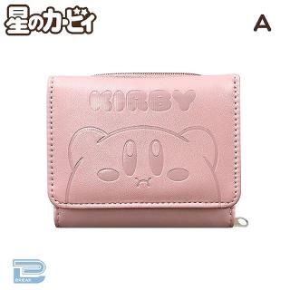 【星のカービィ】【Aピンク】星のカービィ三つ折りウォレット